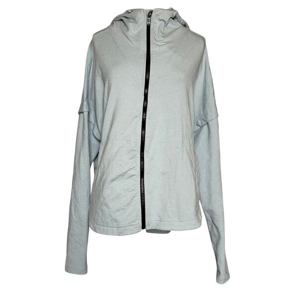Free People Movement Nothing But Sweats Zip Up Hoodie Women’s Medium - Picture 2 of 12